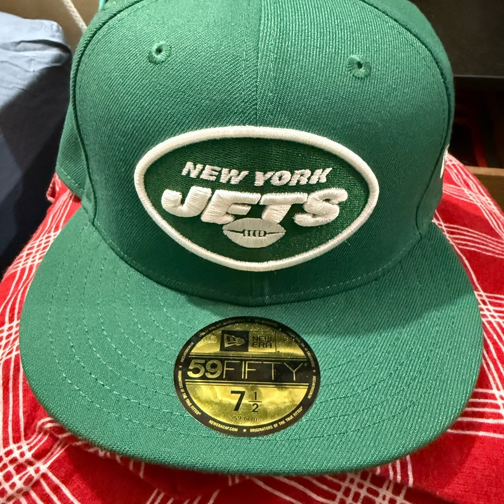 New Era Green Jets Fan Cap